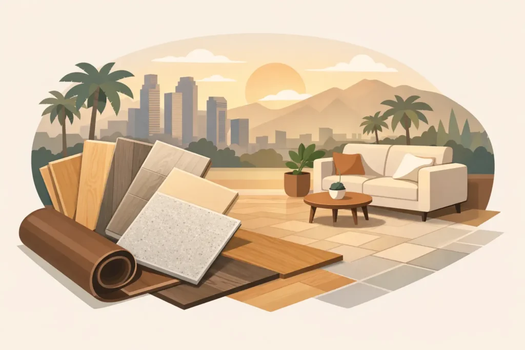 Best Budget Flooring Materials for LA Homes