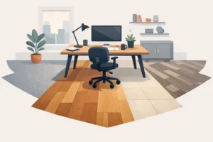 Flooring Installation Services in Los Angeles 2 Best Flooring for Home Offices That Works Hard