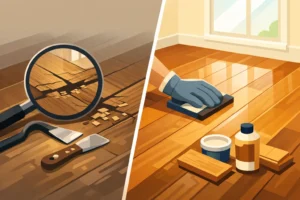 Flooring Installation Services 2 Can Damaged Hardwood Be Repaired?