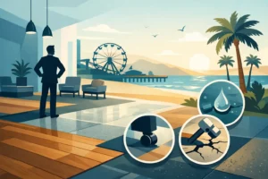 Commercial Flooring Santa Monica: What Holds Up