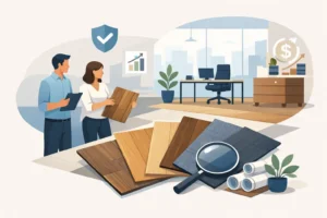 Flooring Installation 2 How to Choose Office Flooring for Lasting Value