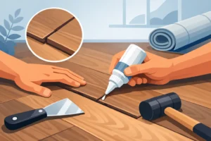 How to Repair Vinyl Plank Seams That Separate