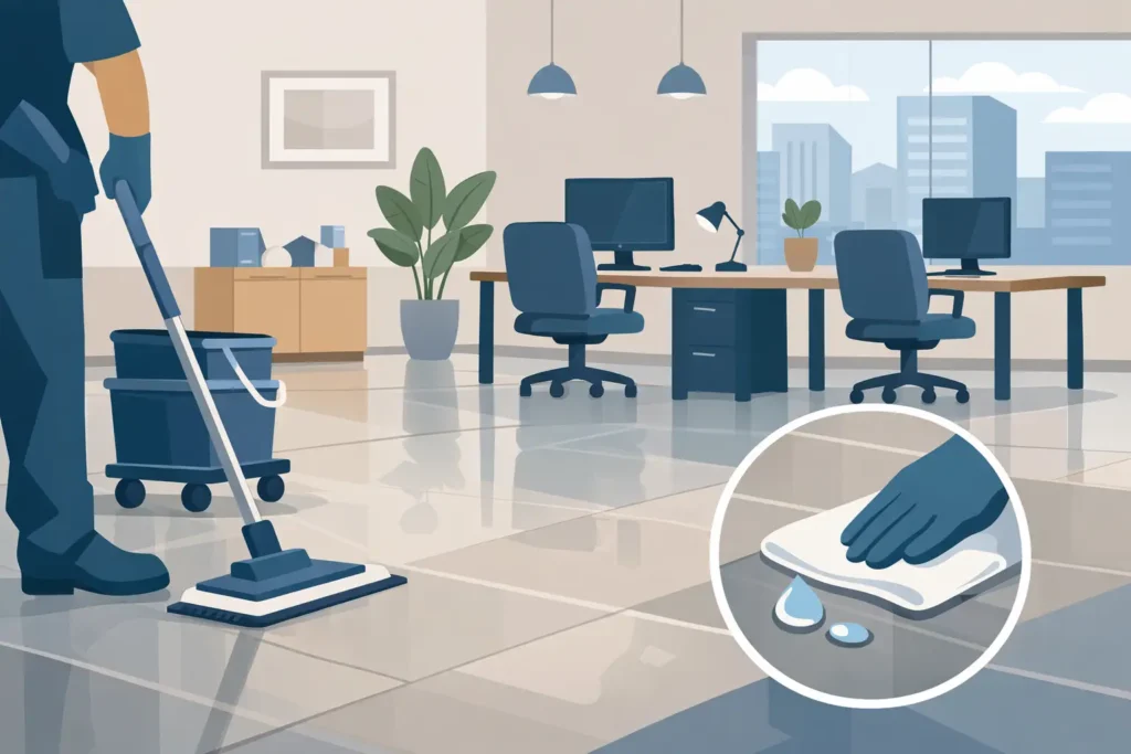 Low Maintenance Office Flooring That Works