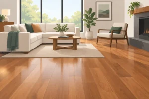 Hardwood Flooring for Living Rooms That Lasts
