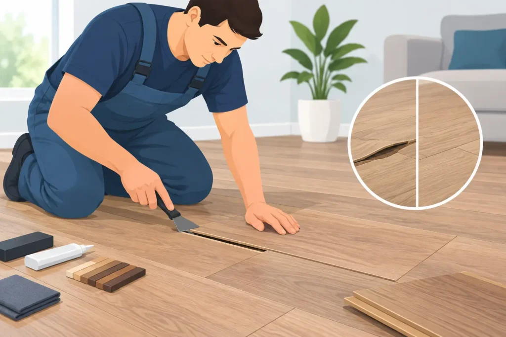 How to Fix Laminate Flooring Without Replacing It 2 How to Fix Laminate Flooring Without Replacing It