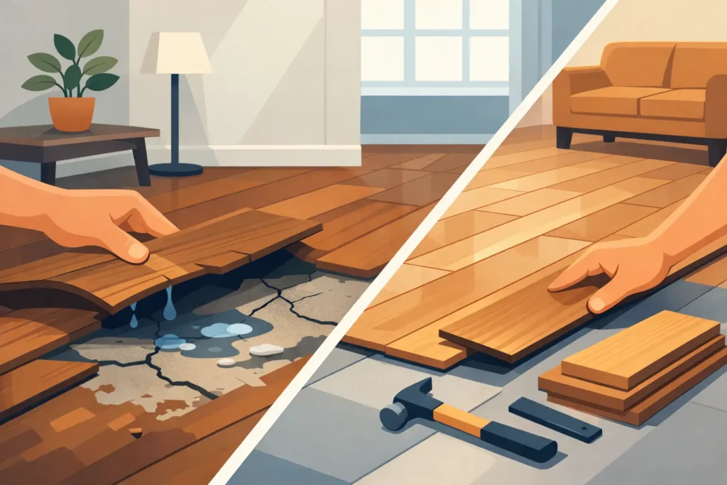 When to Replace Damaged Flooring in Your Home 2 When to Replace Damaged Flooring in Your Home