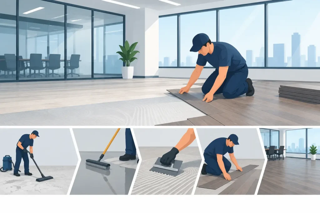 Commercial Flooring Installation Process Explained
