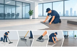 Flooring Installation 2 Commercial Flooring Installation Process Explained
